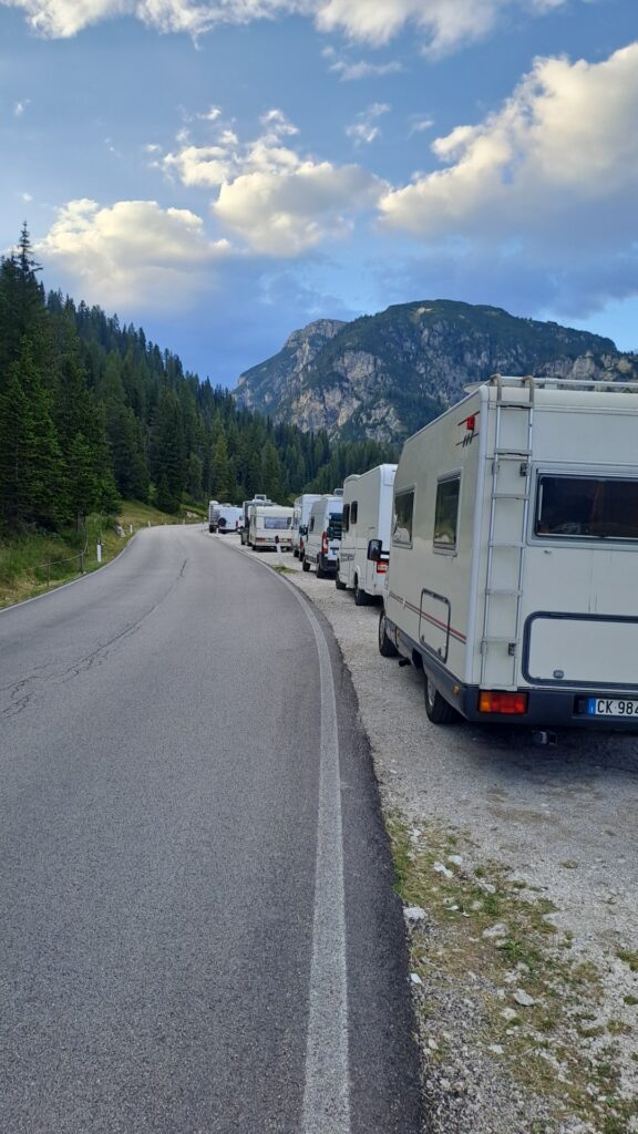 parcheggio misurina
