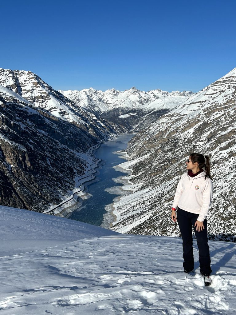 cima del reit lago di livigno